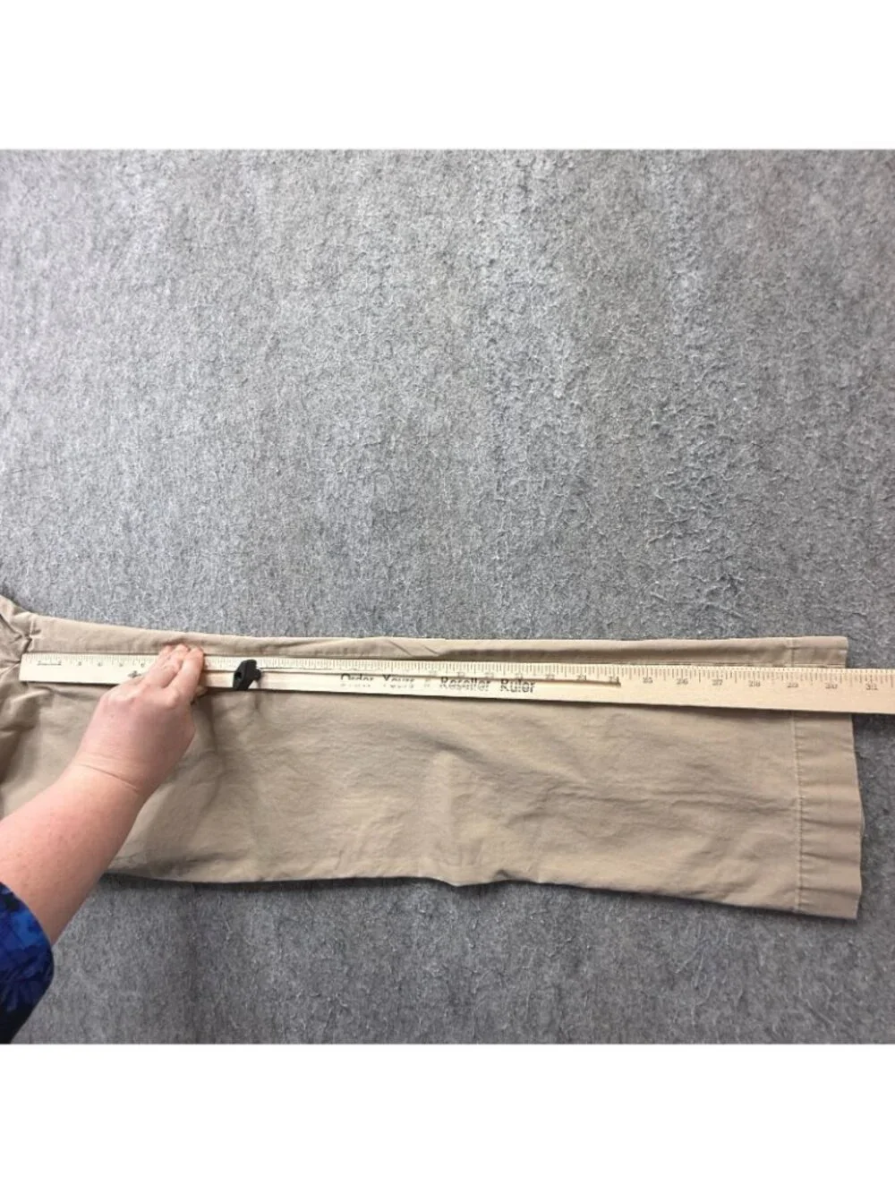 Polo Ralph Lauren Pants Men 34 x 31* Beige Stretch Classic Fit Flat Front Chinos